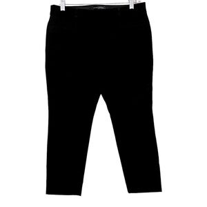 BANANA Republic Pants Sloan Crop Black Size 4P